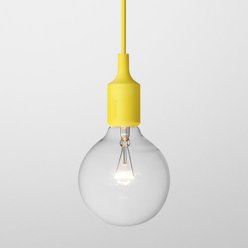 Suspension E27 - Jaune